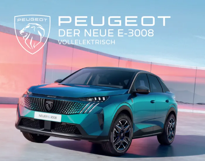 Der Neue Peugeot E—3008 (Vollelektrisch)